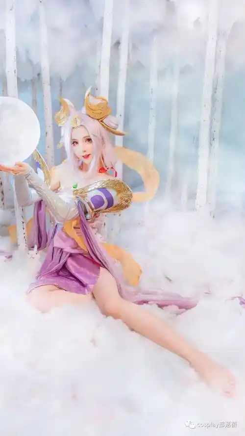 cos王者荣耀嫦娥cos正片九月