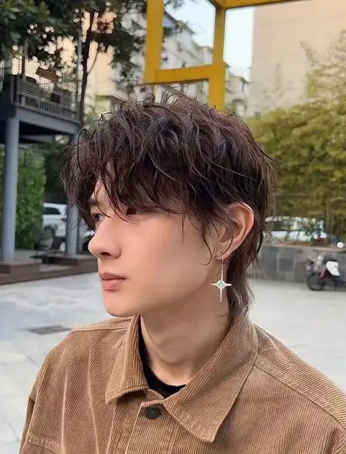 日系男士发型nice#日系的凌乱微分 |长头发不知道适合什么发型/可尝试