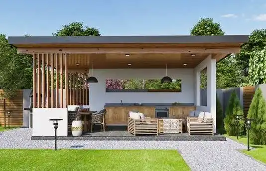 花园有凉亭,生活更美好