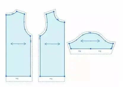 儿童圆领短袖t恤裁剪图及做法