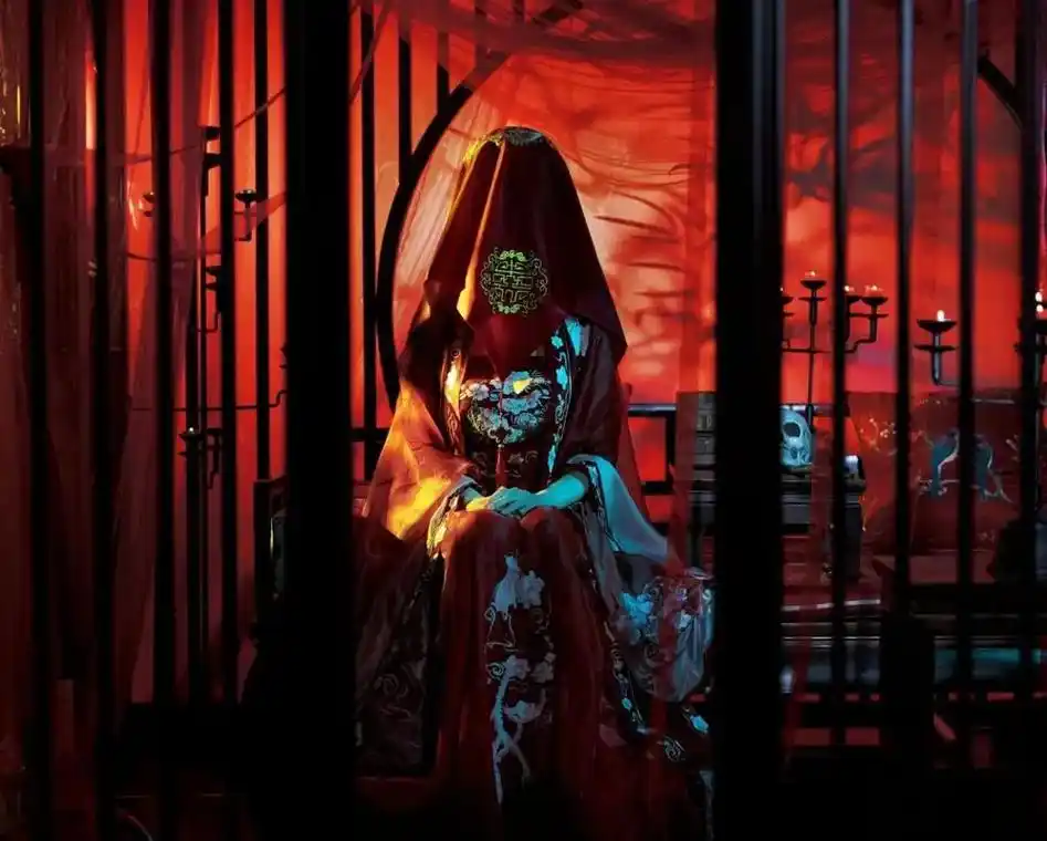 鬼新娘.中式恐怖永远的神#纸嫁衣 #鬼新娘 #中式恐怖 #始 - 抖音