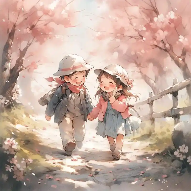 949494樱花树下的甜蜜时光 - 抖音