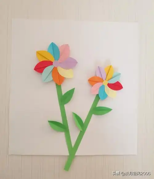 卡纸做简单好看的新年贺卡可以当手工作业教师节怎能没有花和贺卡儿童