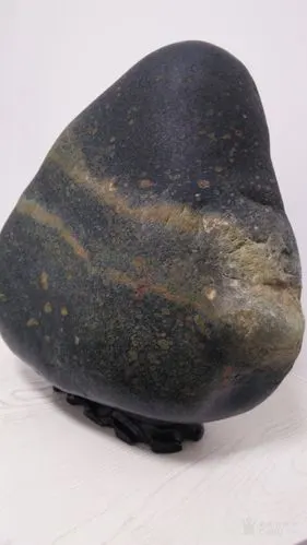 鱼鳞石摆件 银河