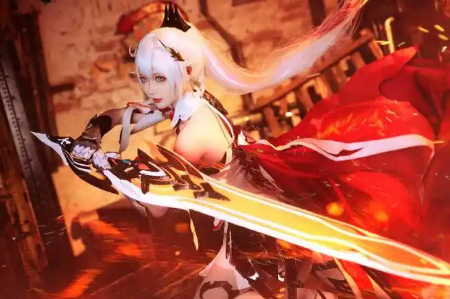 cos:崩坏3琪亚娜·卡斯兰娜cosplay正片10p-小南宫zzz_伊喵_白嫖_部落