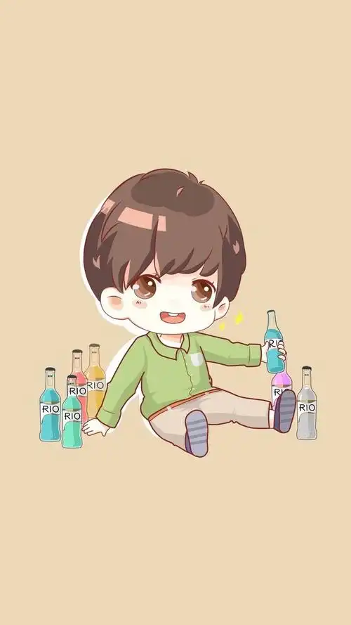 q版杨洋可爱卡通海报