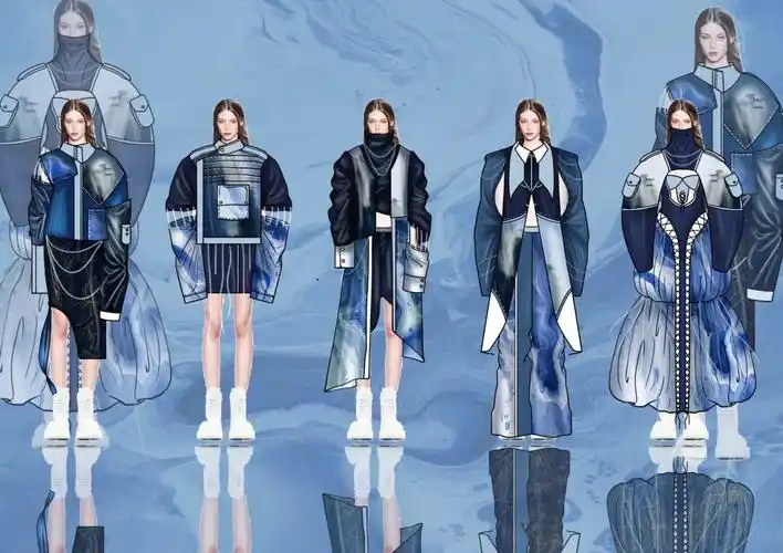 服装设计服装效果图毕业设计款式图