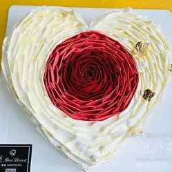 情人节双心蛋糕