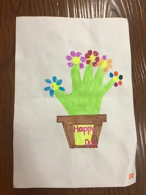 分享——手印画