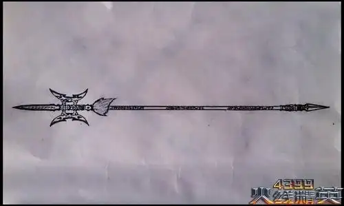 火线精英手绘方天画戟