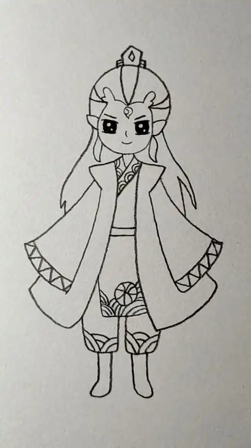 简笔画#画帅气的敖丙