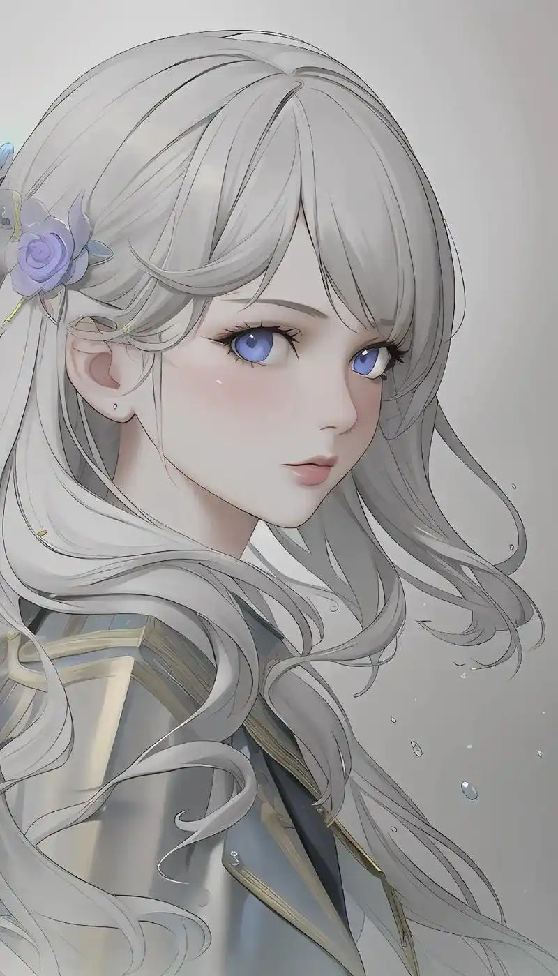 二次元少女 #女生头像 #抖音图文 - 抖音