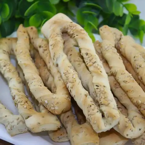 山西特产 馍条麻辣/芝麻味200g传统健胃养胃零食馍干馍块3份包邮