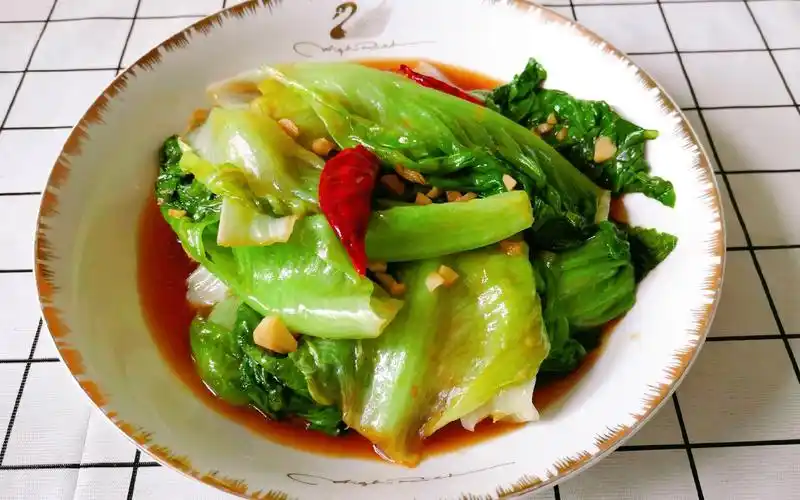 生菜最好吃的做法,炝炒生菜,清淡营养又下饭全家人都爱吃!