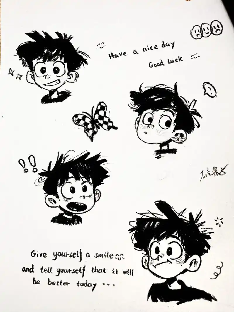 手绘 #临摹  #美式画风 #黑白漫画  # - 抖音