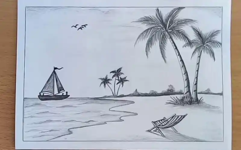 【手绘】教你如何用铅笔画美丽的沙滩【手绘】教你如何画玫瑰花