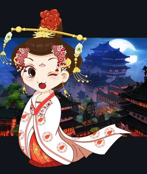 武媚娘卡通形象