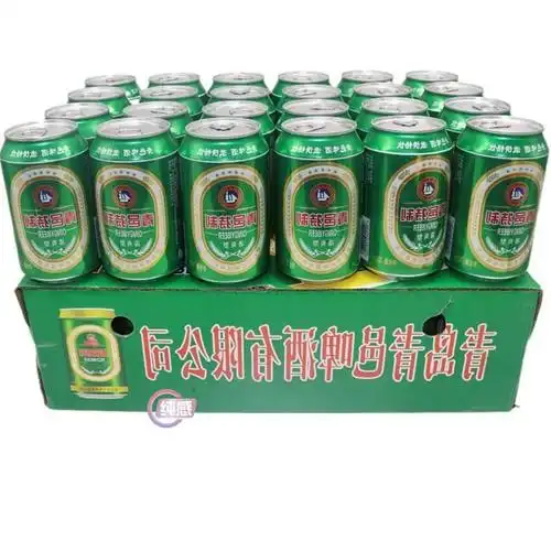 山东青岛青邑特制啤酒320ml*24罐啤酒批发装24瓶.2月25日前发完.