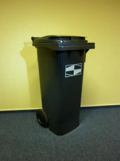 plastic dustbins 80l