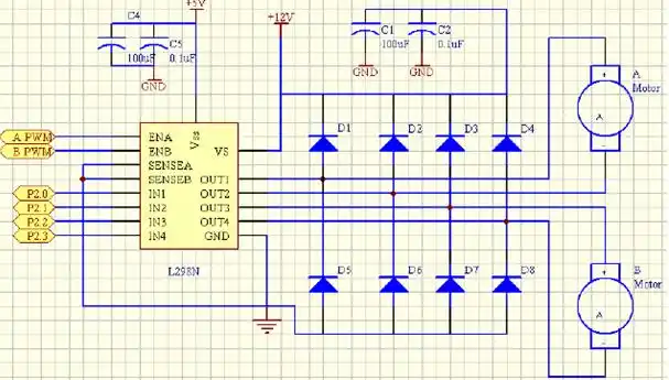 苦恼了几天的l298n