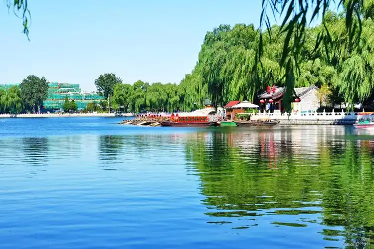 标题:北京什刹海