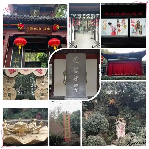 有月老祠,还有求子娃娃,日常还有会戏曲表演~免费开放景区,工作日也有