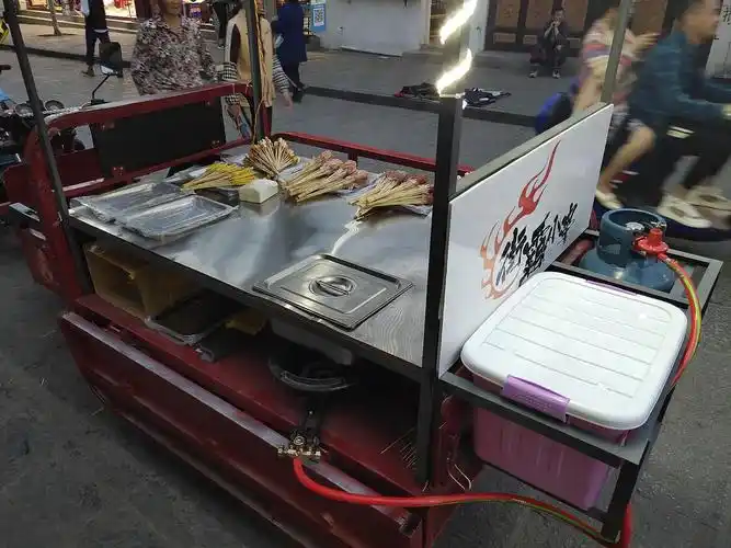 出小吃车架子