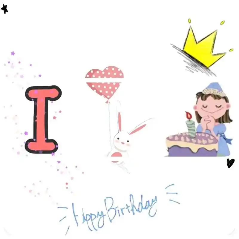 生日九宫格#九宫格文案 #生日九宫格拼图素材 #生日九宫格  - 抖音