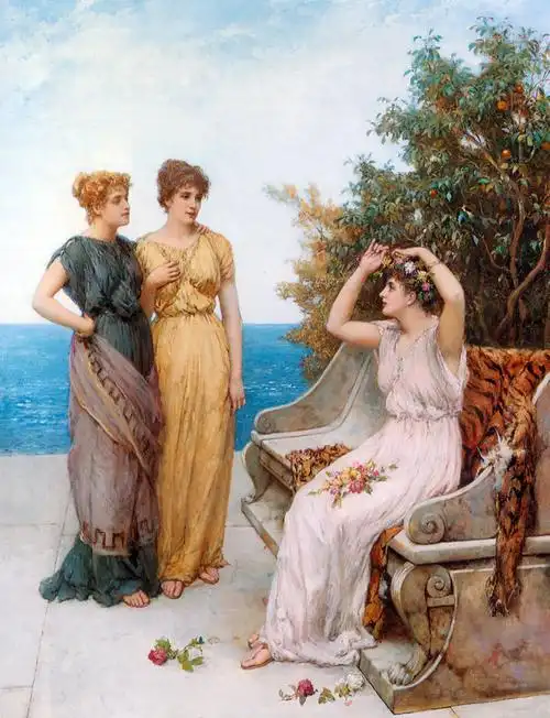 世界经典名画英国威廉奥利弗作品1