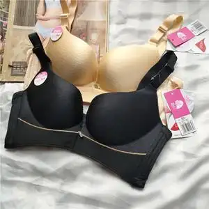 都市断码清货丽人正品小胸超聚拢文胸厚杯四排扣收副乳内衣无痕女