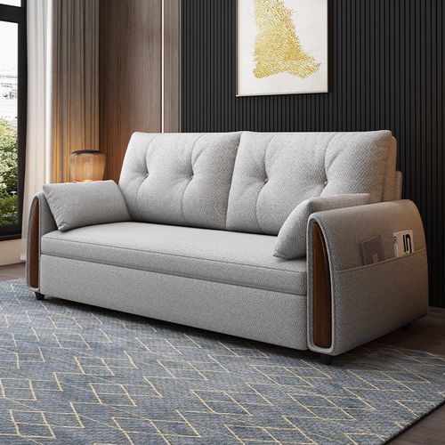 翼度空间 沙发床客厅简约现代 小户型三人多功能两用折叠1.