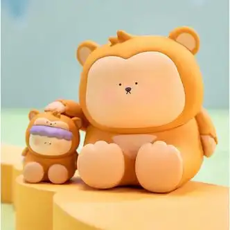 曼影大美术馆盲盒和你在一起二代系列可爱小动物潮流公仔创意礼物确认