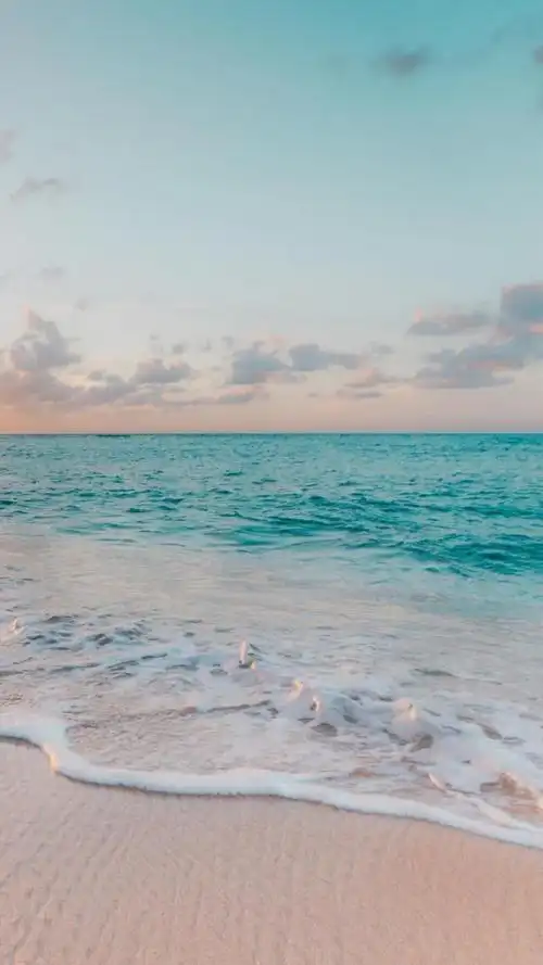 一望无际的大海风光美景