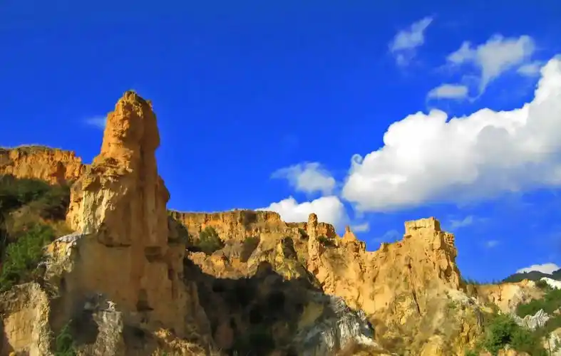 【彩色沙林摄影图片】曲靖陆良县风光摄影_桦林_太平洋电脑网摄影部落