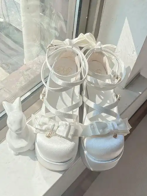 公主鞋预约原创可爱圆头松糕底单鞋日常单鞋lolita鞋全款女鞋lo鞋