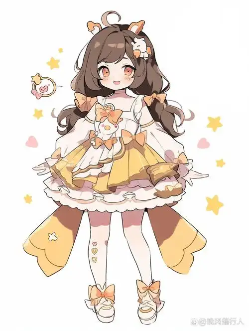 动漫人物   可爱女孩