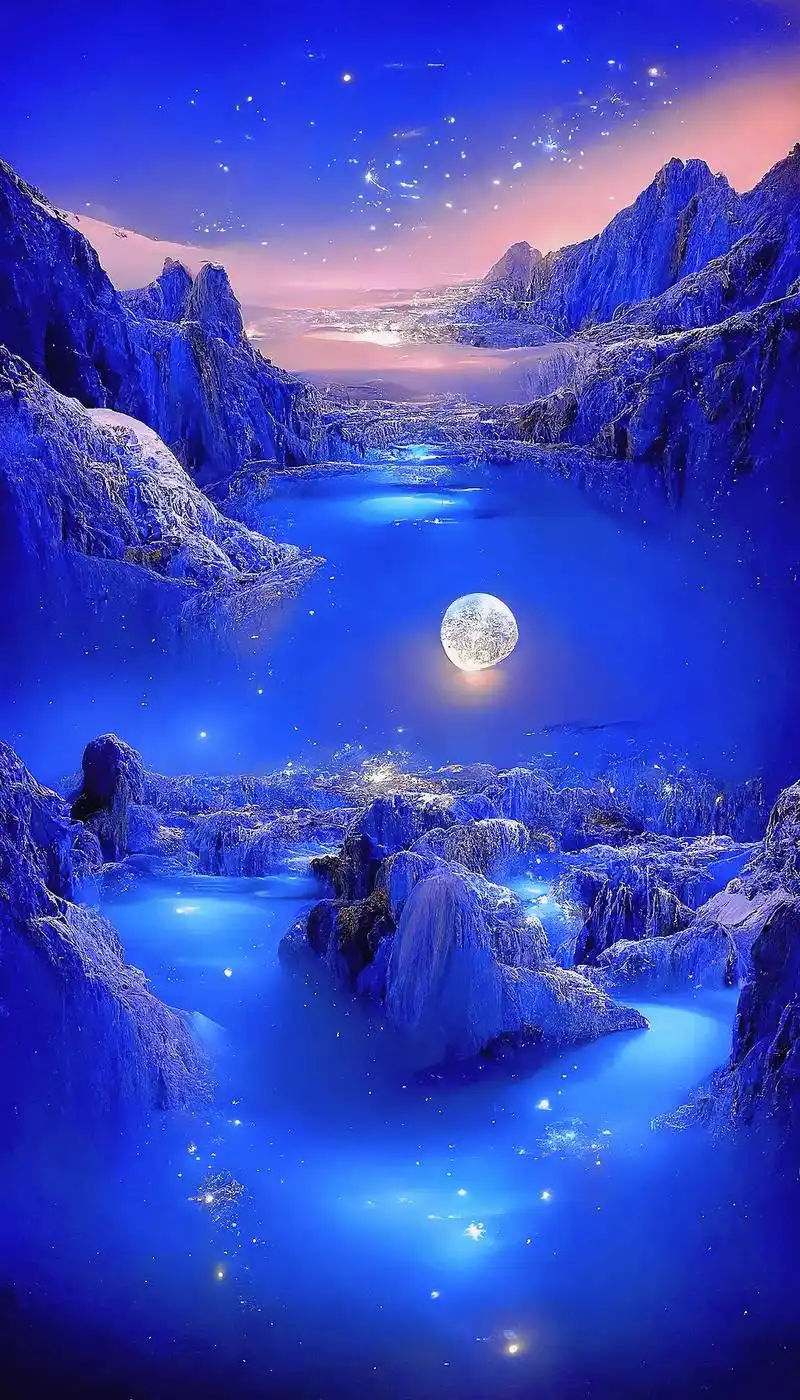 梦幻星空 #手机壁纸 - 抖音