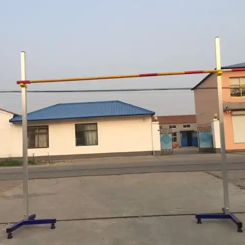 (专业厂家直销)高档铝合金跳高架比赛训练专用_(专业