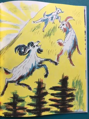 《三只山羊嘎啦嘎啦》第127本绘本