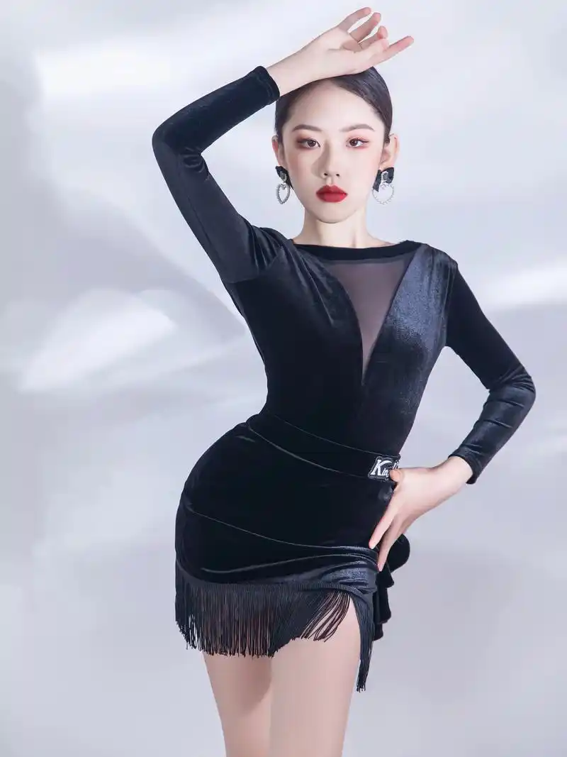 乐雅池拉丁舞服装让我在练习中感到 - 抖音