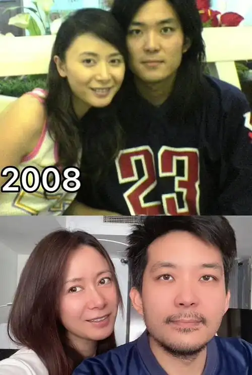 "塞娅公主"张恒晒旧照!扯低裙子露出细腰,老公一头长发好帅气