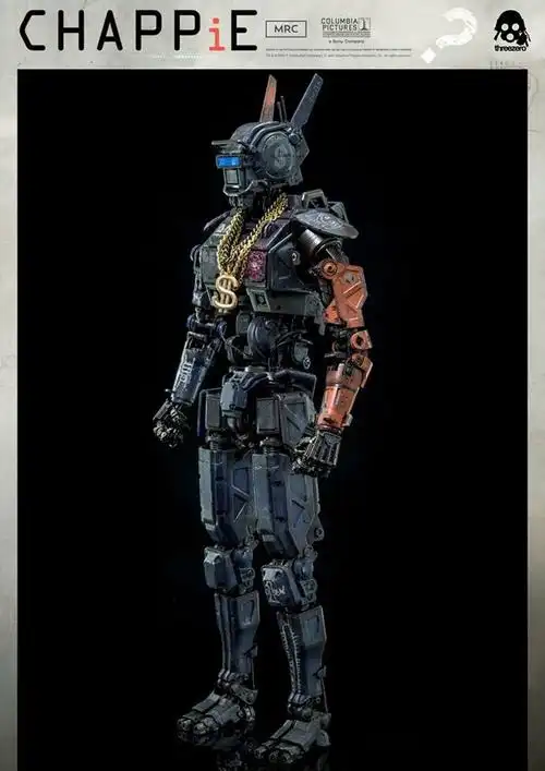 【神の社】threezero 超能查派 chappie 机器人 官网版 普通版