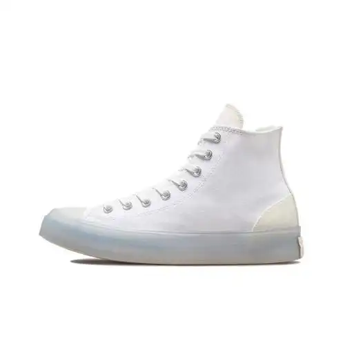 converse匡威allstarcx纯白色果冻底高帮帆布鞋帆布鞋