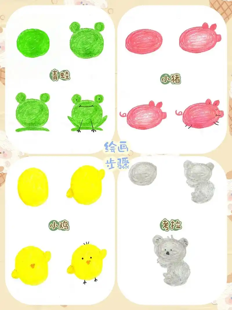 有很多宝宝觉得蜡笔画比 - 抖音