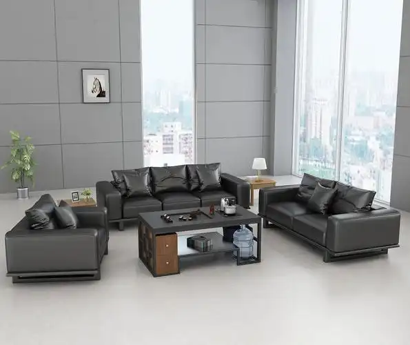 办公室沙发如何摆放