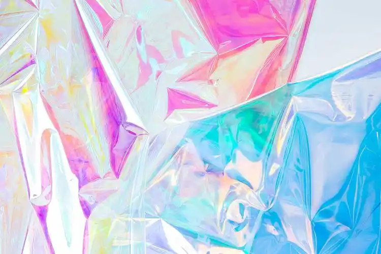 幻彩镭射布pvc背景布少女写真影楼