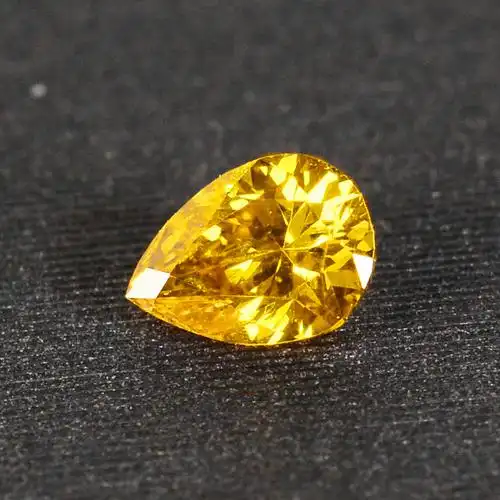 无保留底价0.12ct 天然黄钻裸石 si2 可提供镶嵌款式 9315