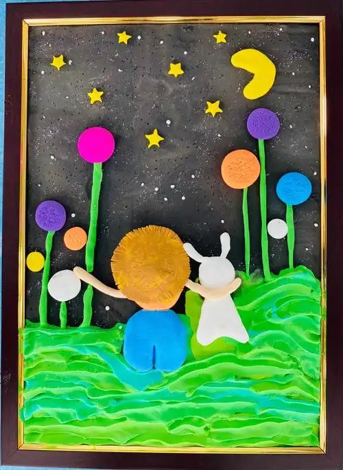 『奇妙粘土 创意无限』—— 会川幼儿园教师黏土画创作展