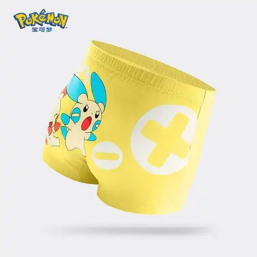皮卡丘宝可梦宠物小精灵联名儿童内裤