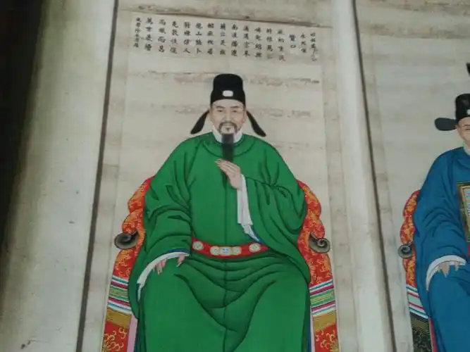 这是姚氏历代名人.